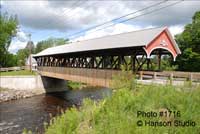 Lancaster, NH - Mechanic Street Bridge - Summer